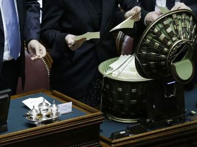 Ιταλία: Σε εξέλιξη η τέταρτη ψηφοφορία για εκλογή ΠτΔ Ιταλία: Σε εξέλιξη η τέταρτη ψηφοφορία για εκλογή ΠτΔ